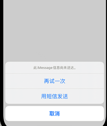 平武apple维修iPhone上无法正常发送iMessage信息