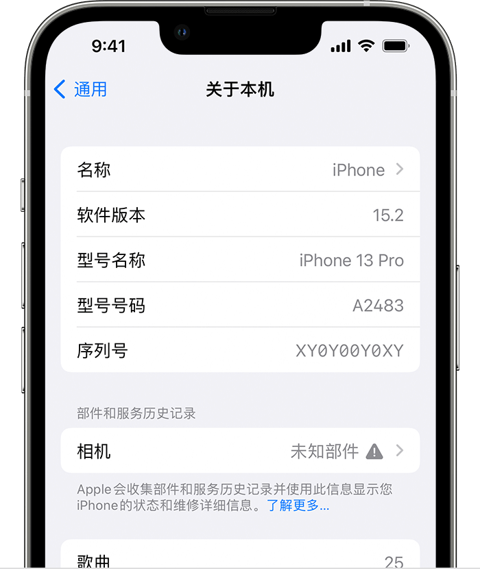 平武苹果维修分享iPhone 出现提示相机“未知部件”是什么原因？ 