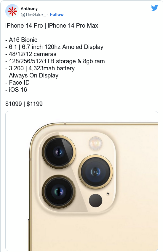 平武苹果14维修分享iPhone 14全系涨价 