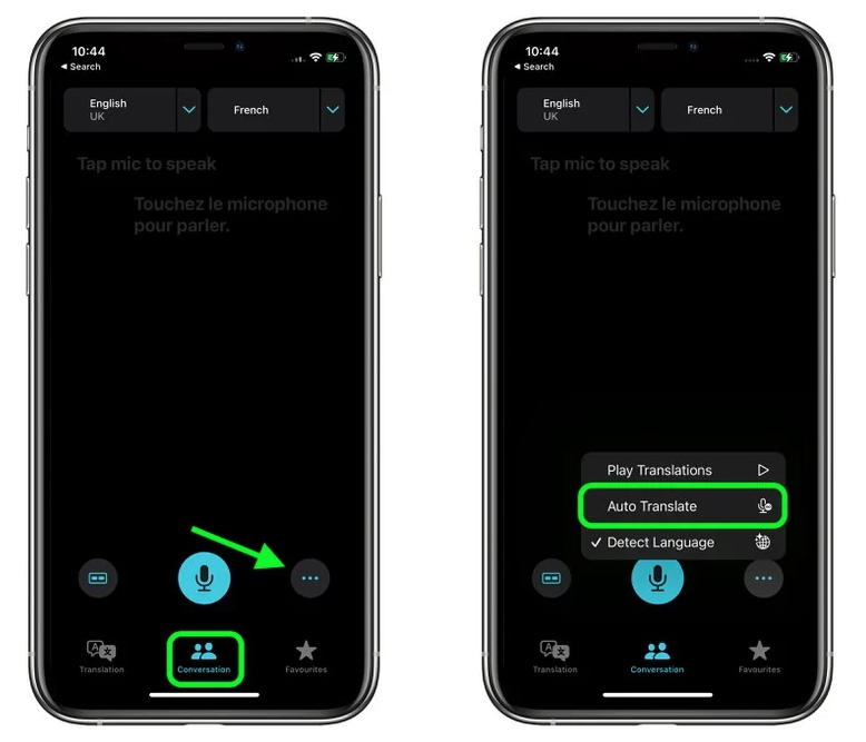 平武苹果手机维修分享iOS 15 “翻译” App 新改进 